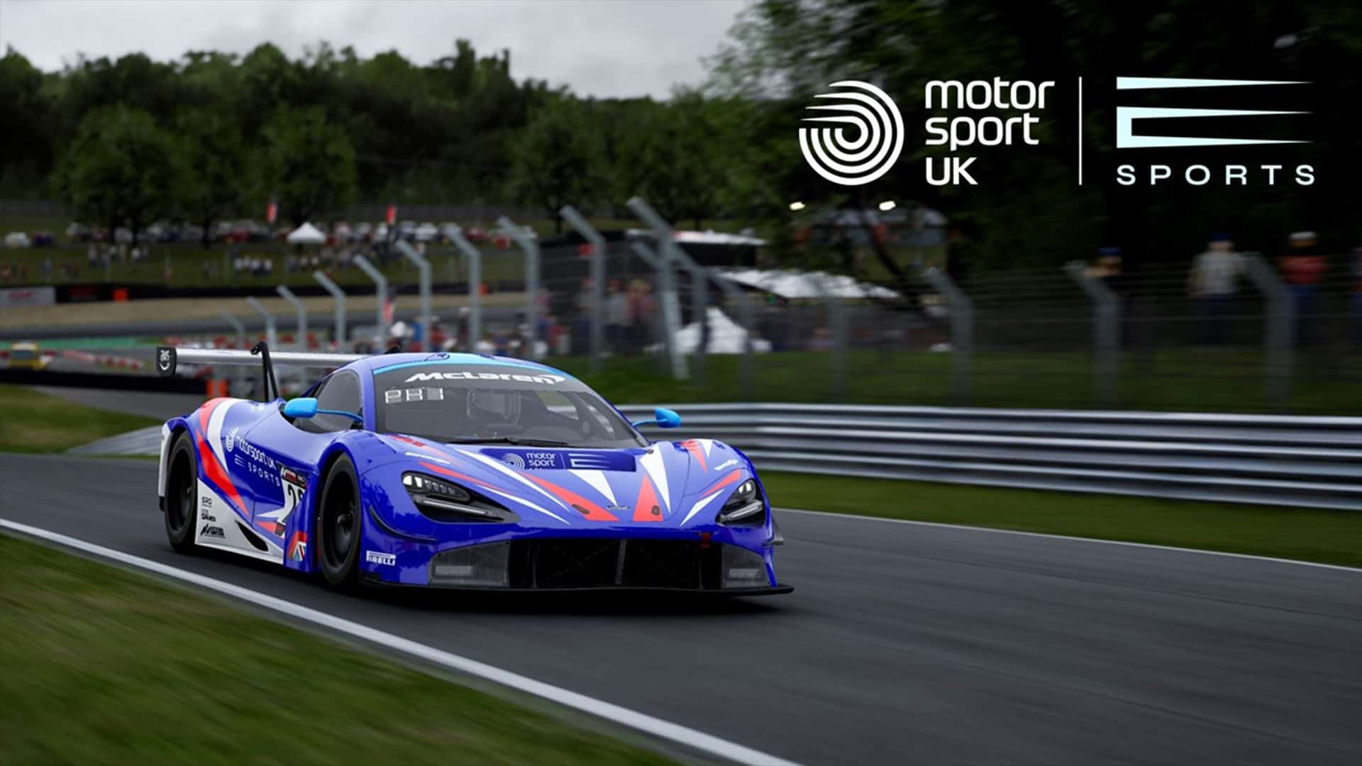 Motorsport UK Esports, Assetto Competizione, McLaren 720S GT3, Brands Hatch GP