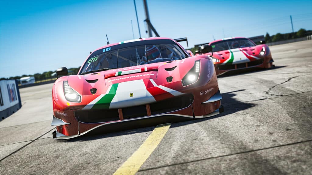 GT Challenge, Sebring, rFactor 2, Dennis Jordan, Scuderia Ferrari Esports Team