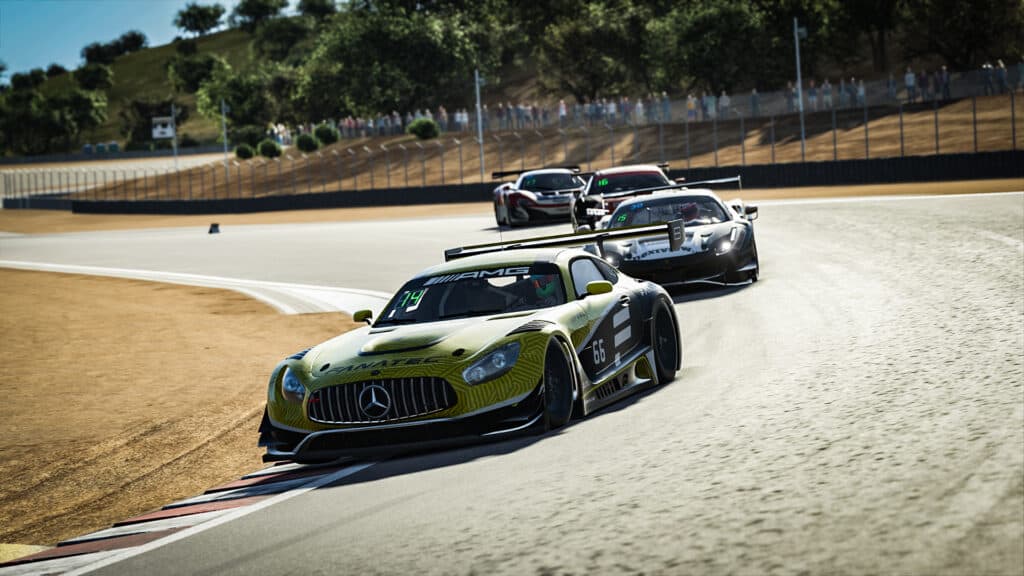 GT Challenge, rFactor 2, Laguna Seca, Ryan Elliott