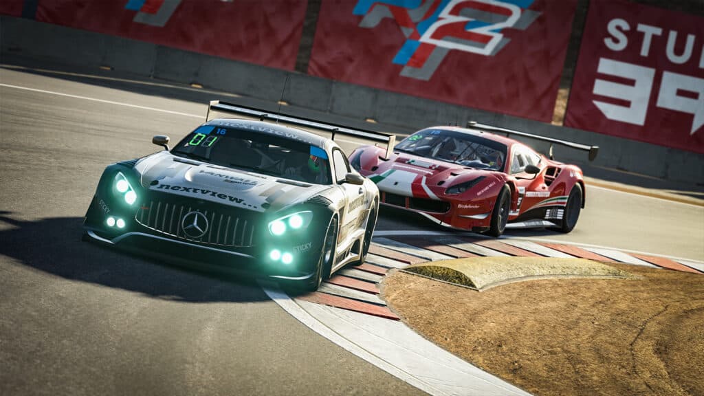 GT Challenge, rFactor 2, Laguna Seca, Dennis Jordan, Jernej Simoncic