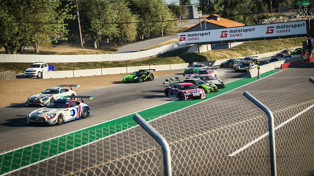 GT Challenge, rFactor 2, Laguna Seca