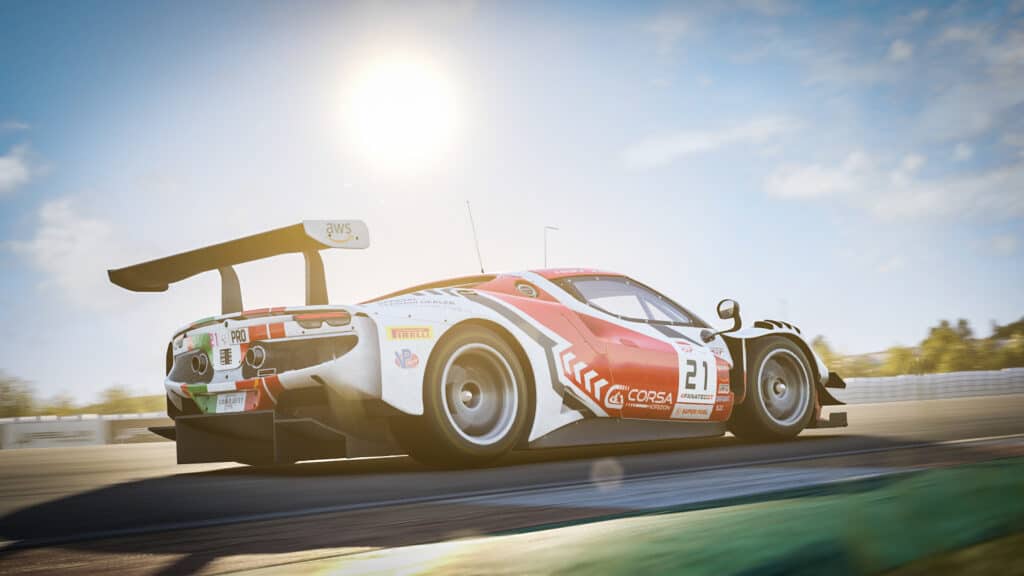Assetto Corsa Competizione, v1.9 update, GT World Challenge 2023 DLC, Valencia, Ferrari 296 GT3