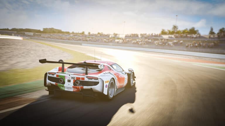 Assetto Corsa Competizione, v1.9 update, GT World Challenge 2023 DLC, Valencia, Ferrari 296 GT3