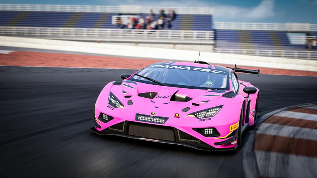 Assetto Corsa Competizione, v1.9 update, GT World Challenge 2023 DLC, Valencia, Lamborghini Huracan GT3 Evo 2