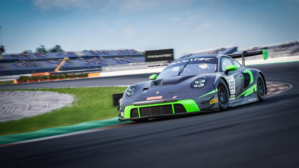 Assetto Corsa Competizione, v1.9 update, GT World Challenge 2023 DLC, Valencia, Porsche 911 GT3 R (992)