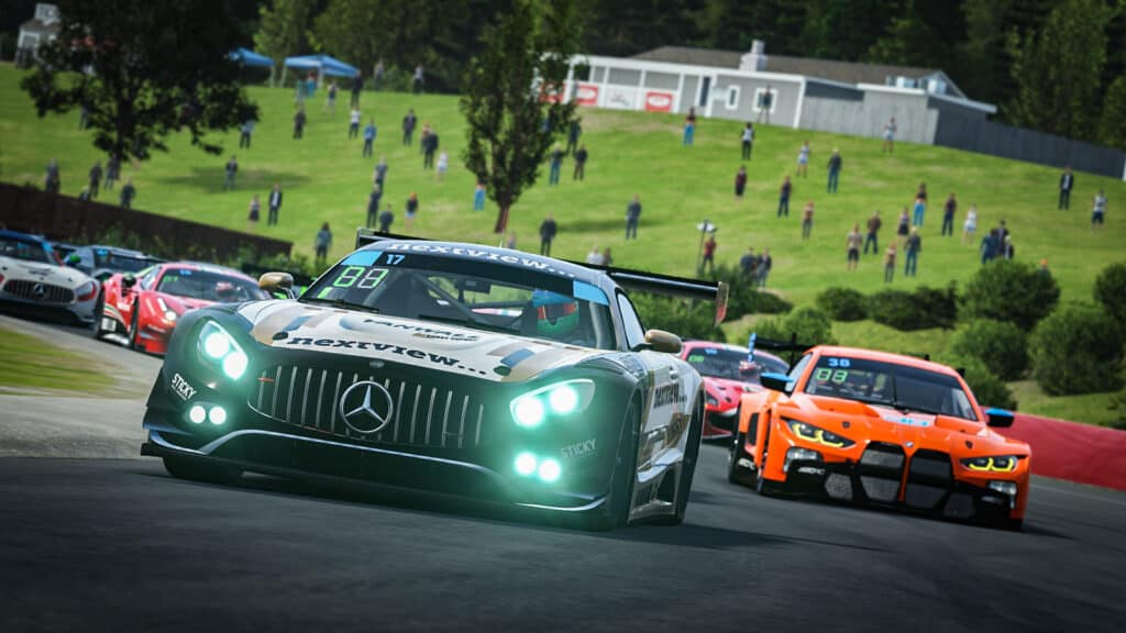 rFactor 2, GT Challenge, Lime Rock Park, GT3s