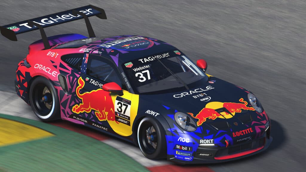 Cooper Webster, Oracle Red Bull Racing, 2023 iRacing PESC