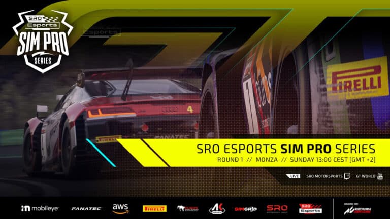 Elitre drivers line up for SRO SIM Pro Series at Monza