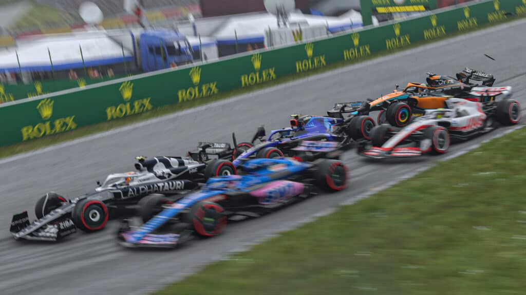 What are F1 22's Elimination Events?