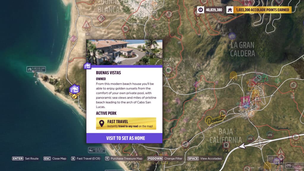 forza horizon 2 map comparison