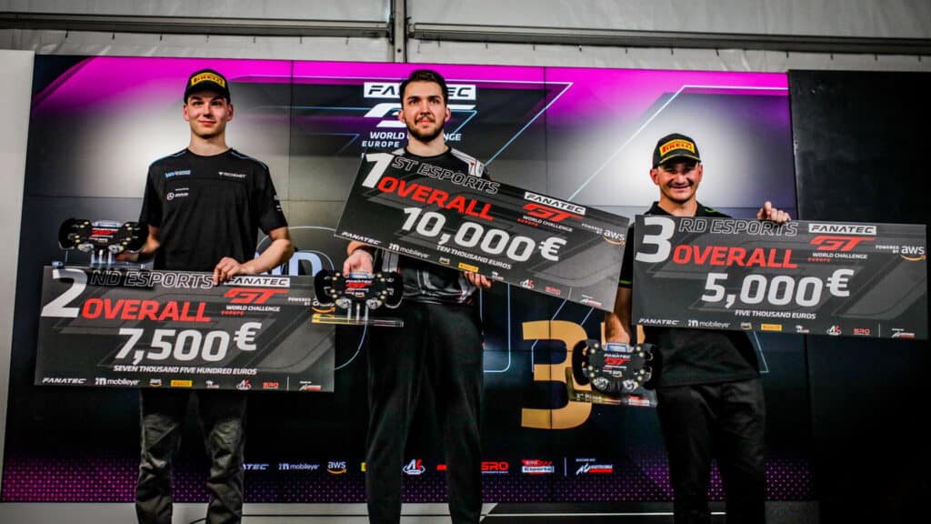 Fanatec Esports GT Pro Series - Alexey Nesov wins Monza round
