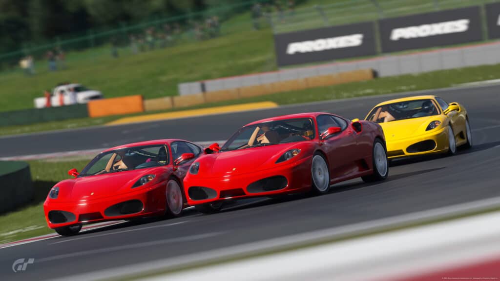Ferrari F430 battle