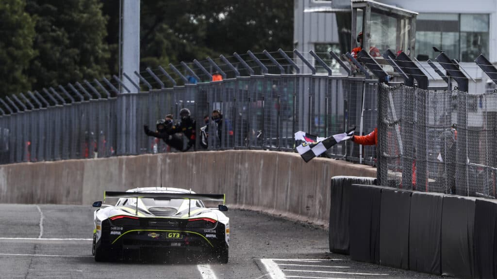  James Baldwin and Michael O'Brien win at Oulton Park 2020, Jenson Team Rocket RJN McLaren 720S GT3 - JEP, Motorsport Images