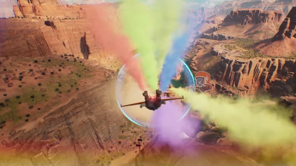 Jected Rivals jetpack flying