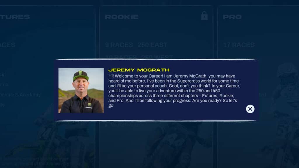 Jeremy McGrath Monster Energy Supercross 6 tips