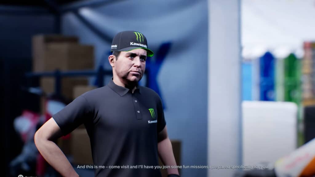 Jeremy McGrath in Monster Energy Supercross 6 game