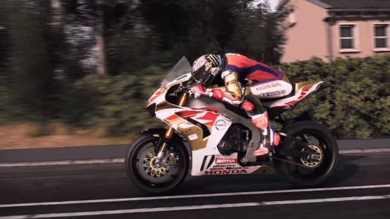 This is the John McGuinness pre-order bonus for TT Isle of Man - Ridge on the Edge 3