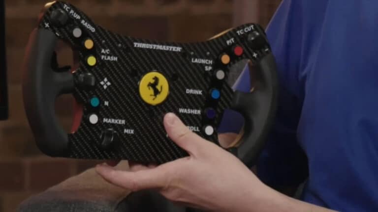Thrustmaster’s next sim racing wheel is a Ferrari 488 GT3 replica