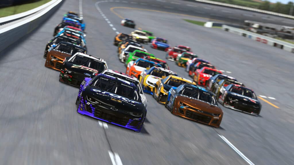 bowden leads talladega