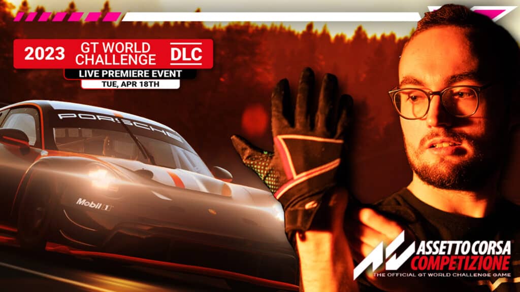 WATCH - Assetto Corsa Competitizione v19 and GT World Challenge DLC live event
