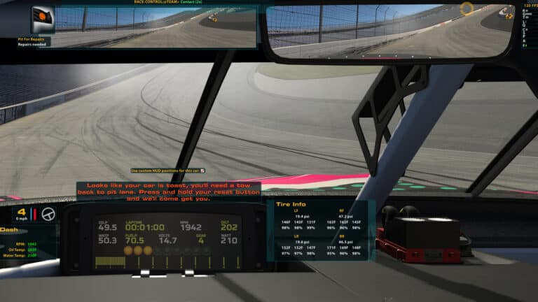 iracing ui hud in car