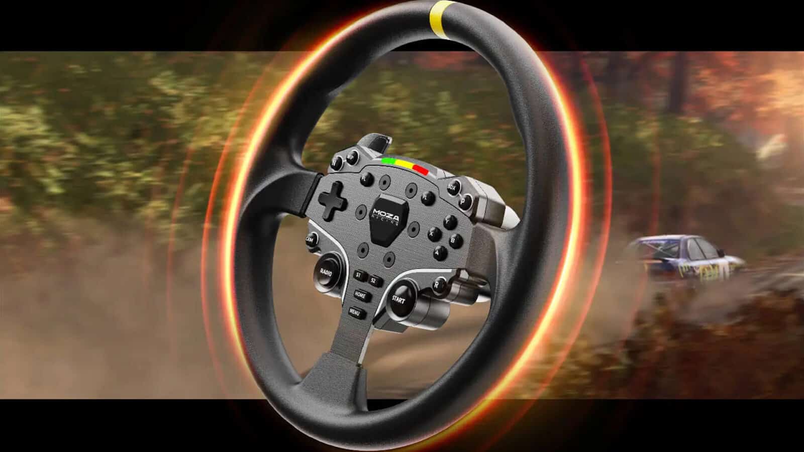 MOZA Racing now offering a 12inch round wheel mod for ES Steering Wheel Traxion