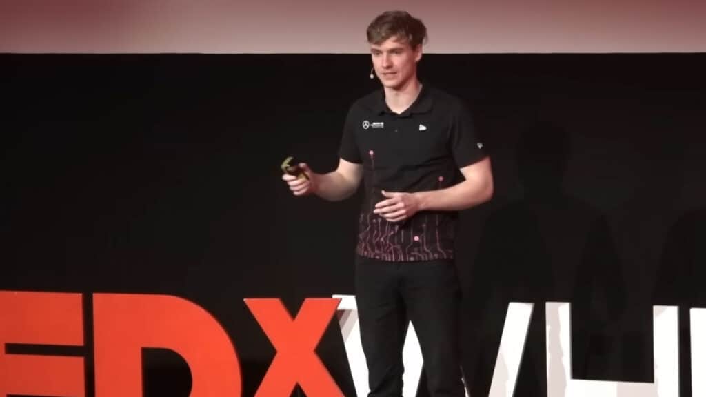 WATCH: Racing in our Modern World with Jarno Opmeer - TEDxWHU