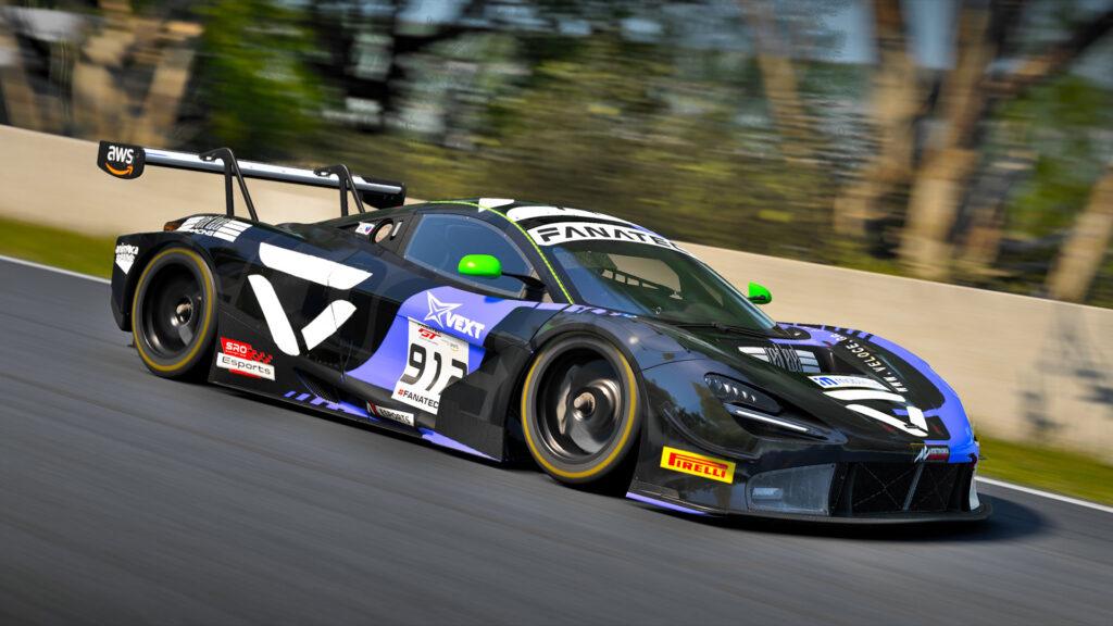 Mobileye Intercontinental GT Challenge Esports: McLaren Veloce stage remarkable comeback to tame Mount Panorama