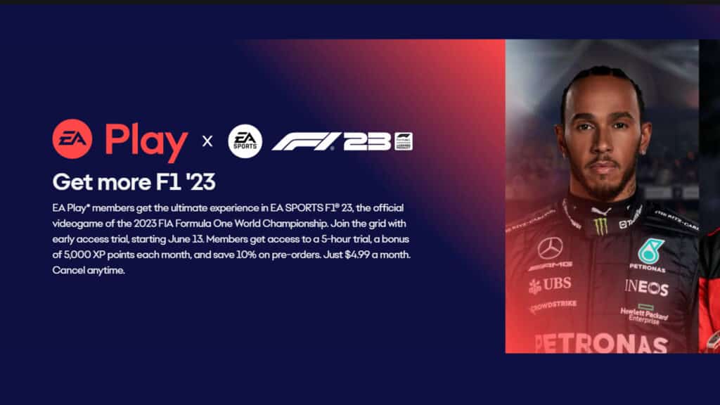 F1 23 release date, early access, pre-order, UK launch time, PC specs