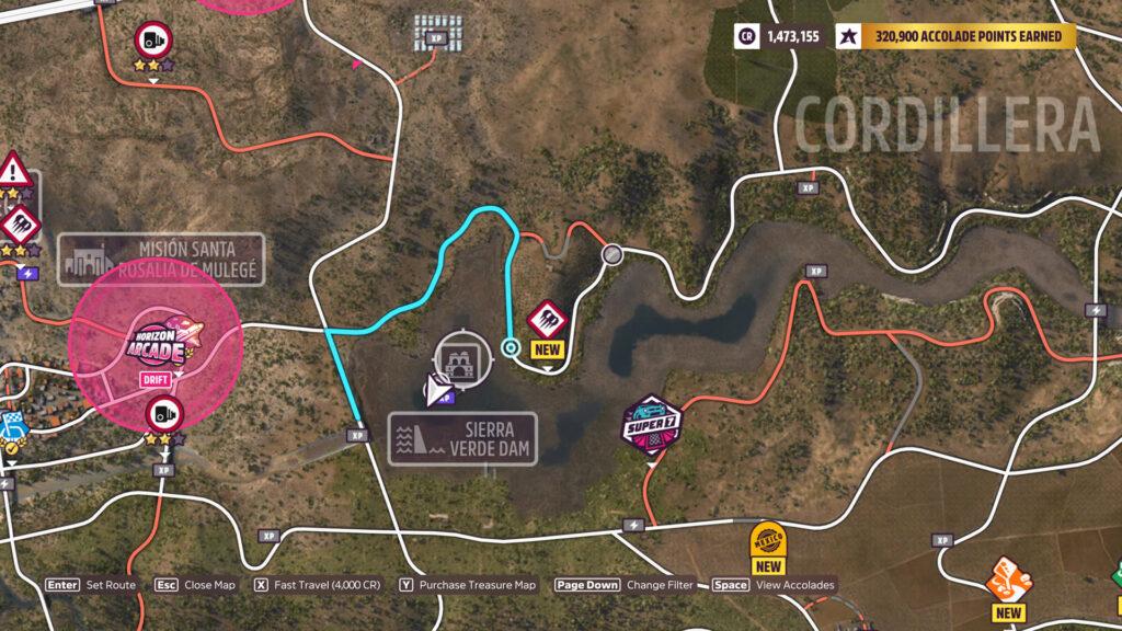 Forza Horizon Road Atlas