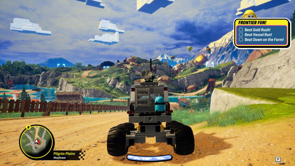 LEGO 2K Drive in the open world