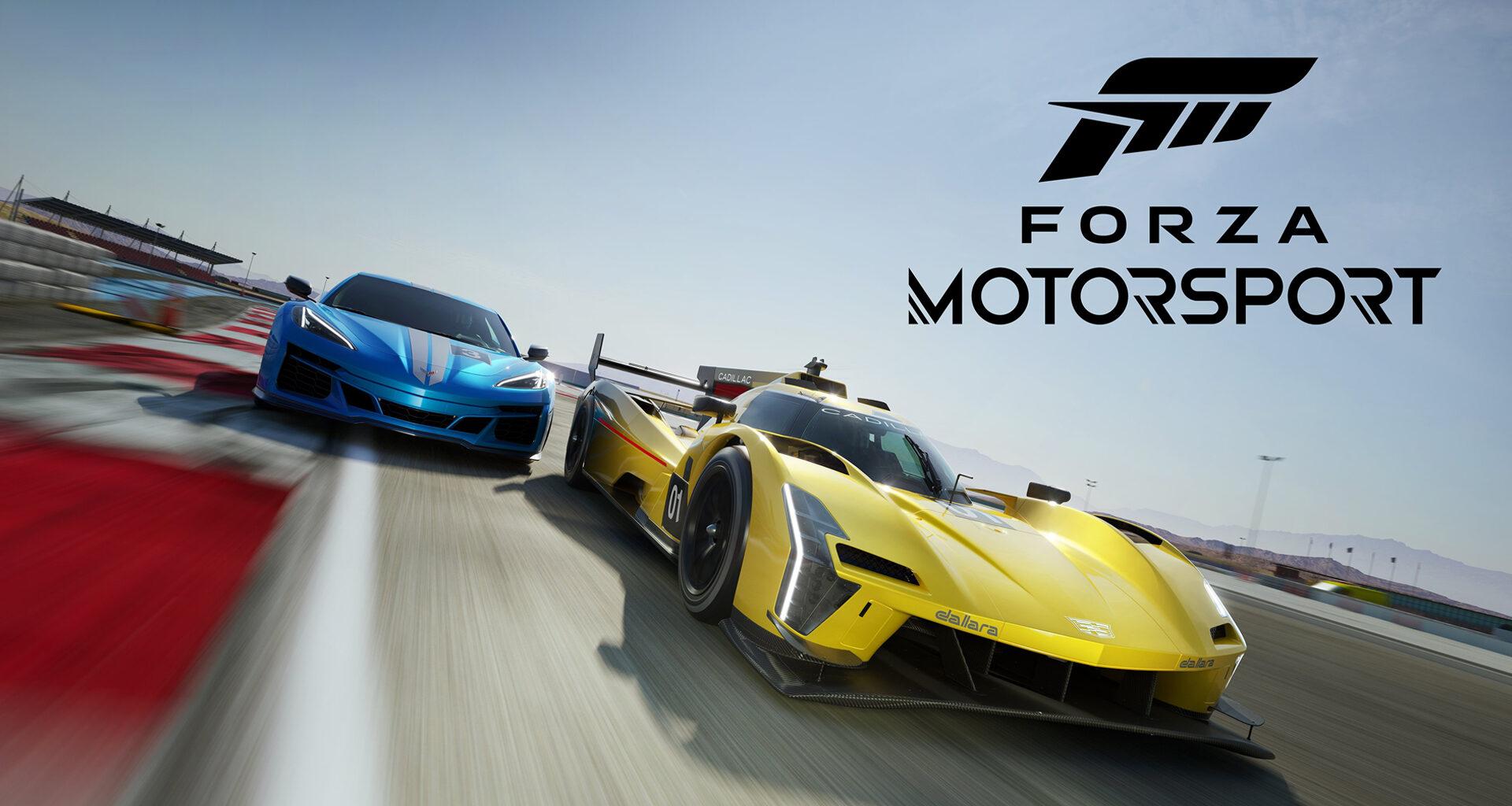 Cadillac GTP, Corvette E-Ray on Forza Motorsport's cover, details 11th June