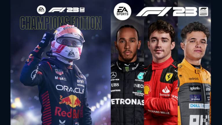 EA Sports F1 23 game cover