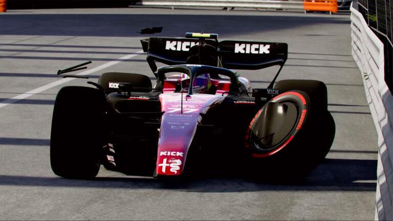 f1 23 bottas crashed red flag