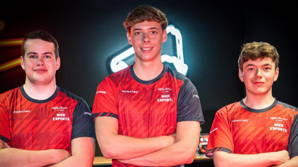 Alfa Romeo F1 Team KICK Esports, Thomas Ronhaar, Brendon Leigh, Matthijs van Erven