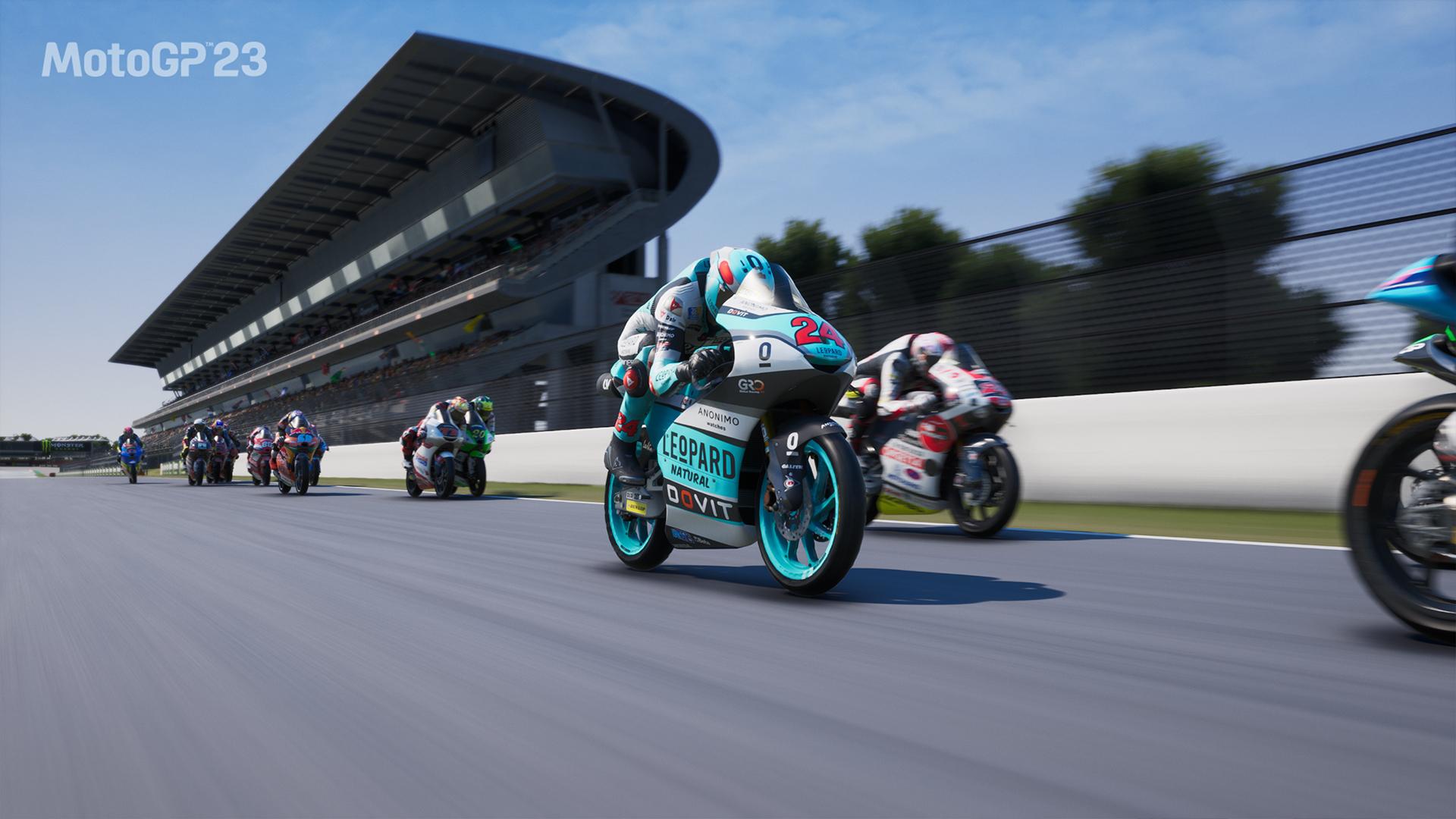 Обновление MotoGP 23 добавляет существующих гонщиков и мотоциклы Moto3.