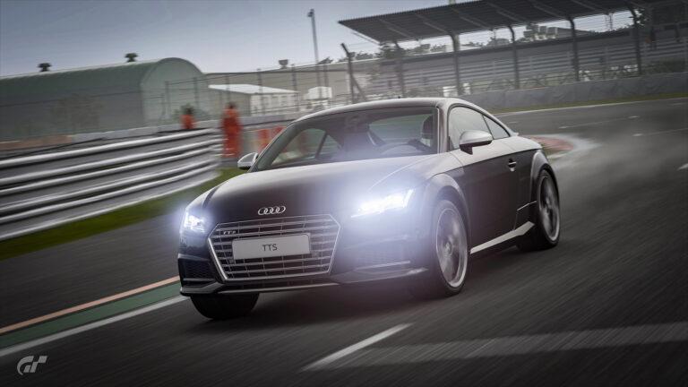Gran Turismo 7, Tsukuba Circuit, Audi TTS Coupe