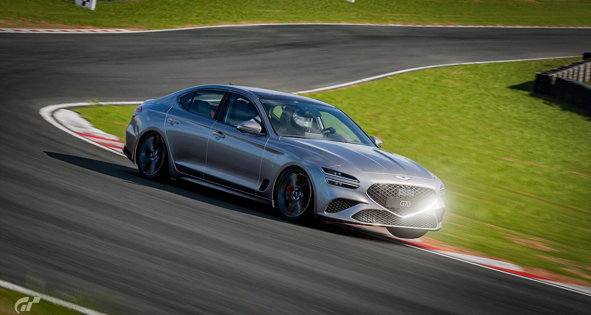 Gran Turismo 7, Lap Time Challenge, Brands Hatch GP, Genesis G70