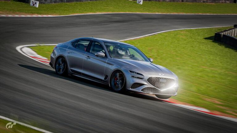 Gran Turismo 7, Lap Time Challenge, Brands Hatch GP, Genesis G70