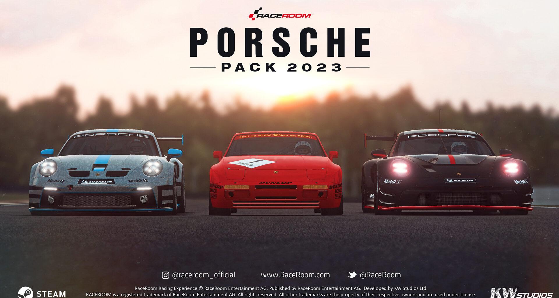 First images of RaceRoom’s Porsche Pack 2023 DLC revealed 