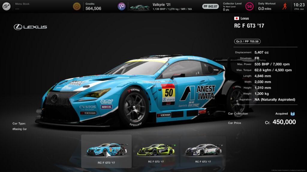 Gran Turismo 7: Update 1.35 New Cars 