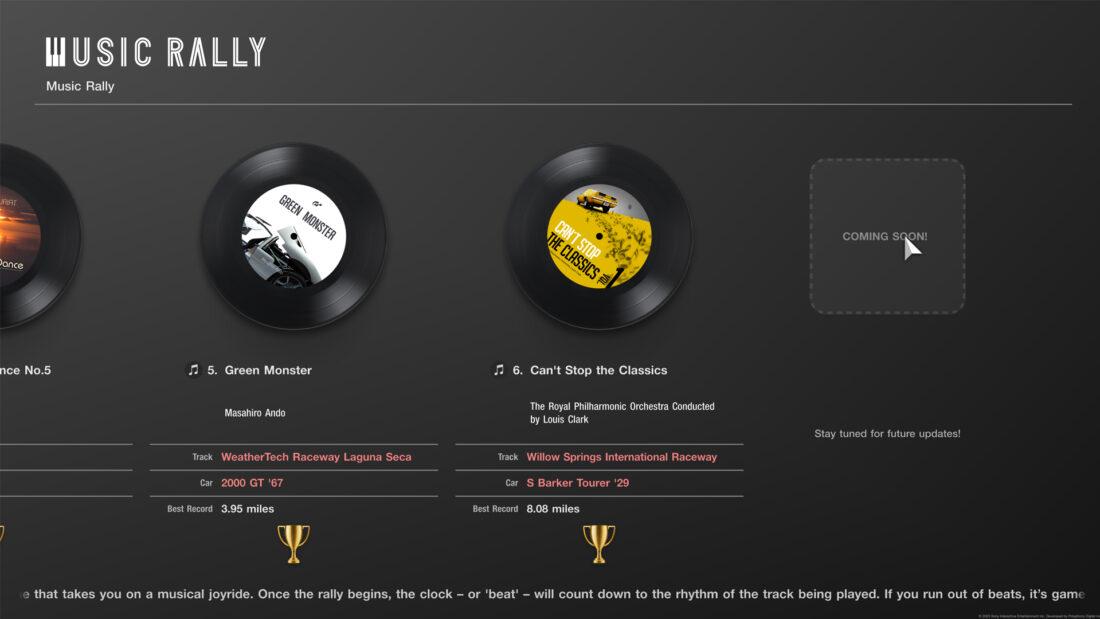 Mussic Rall Gran Turismo 7's next update will include more Music Rally | Traxion