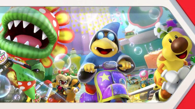 Fifth wave for Mario Kart 8 Deluxe Booster Course Pass to add three new characters and new course