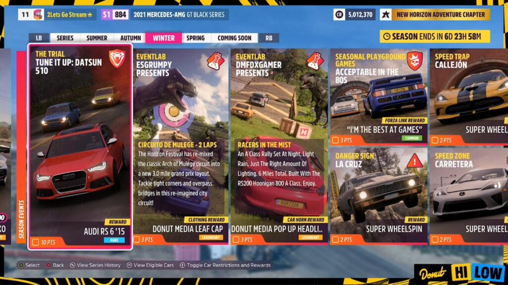 Forza Horizon 5 Upgrade Heroes adds new cars, test track and Donut Media  Horizon Story