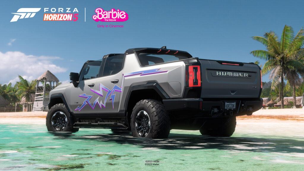 Free Barbie Vehicles Motor into Forza Horizon 5: Pink is the Color of the  Day 