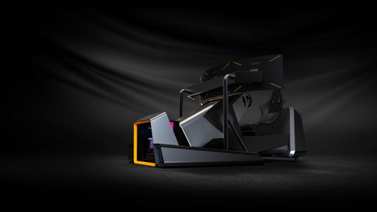 EK Sim Racer from front