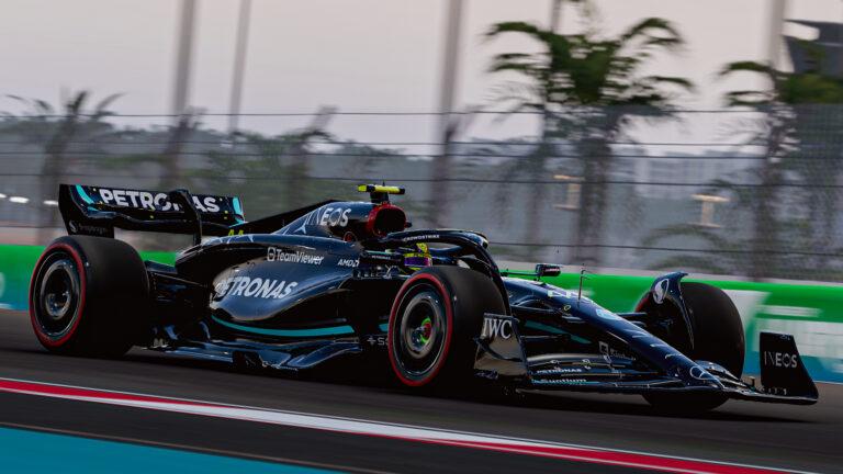 Hamilton Abu Dhabi F1 23