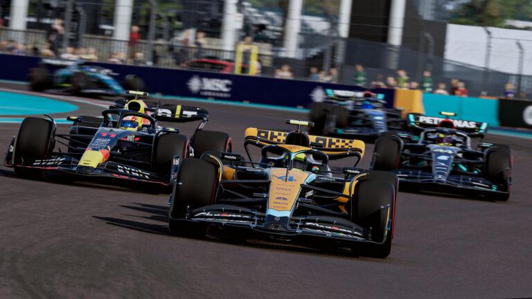 Norris leads Miami F1 23