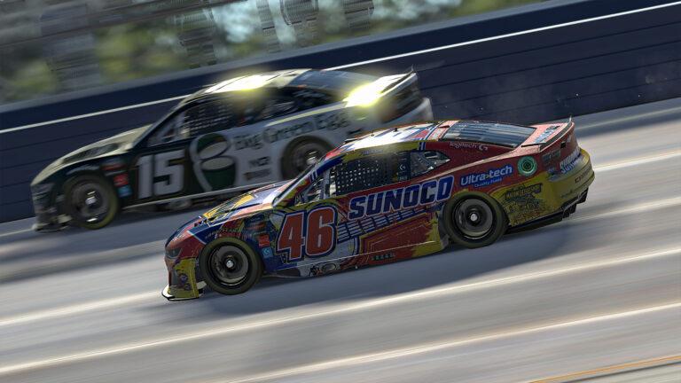 eNASCAR Coke: "Jimmy July" is back; Mullis scores controversial Nashville victory