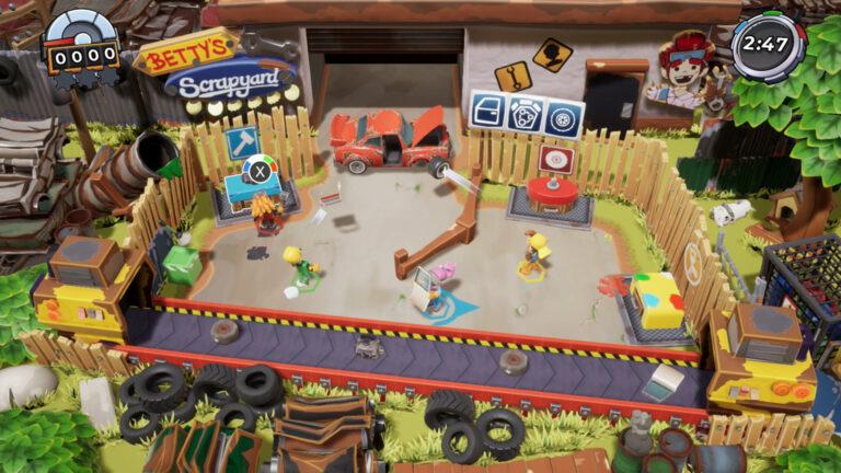 Co-op garage game Manic Mechanics set for Switch release
